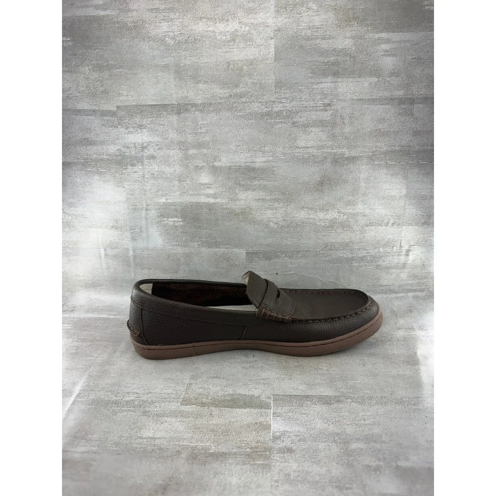 Cole Haan Men Pinch Maine Classic Grand.OS Brown Leather Penny Loafers Sz 10.5M